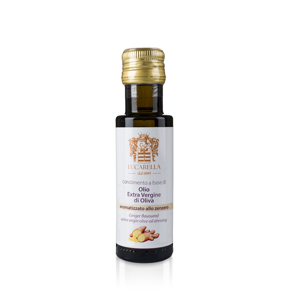 Condimento all’Olio EVO aromatizzato allo Zenzero 100 ml
