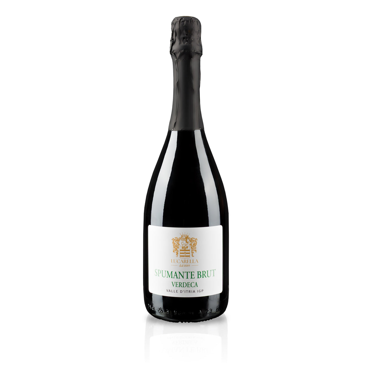 Spumante Brut Verdeca IGP valle d'itria ottenuto da vitigni selezionati quali 100% uva Verdeca