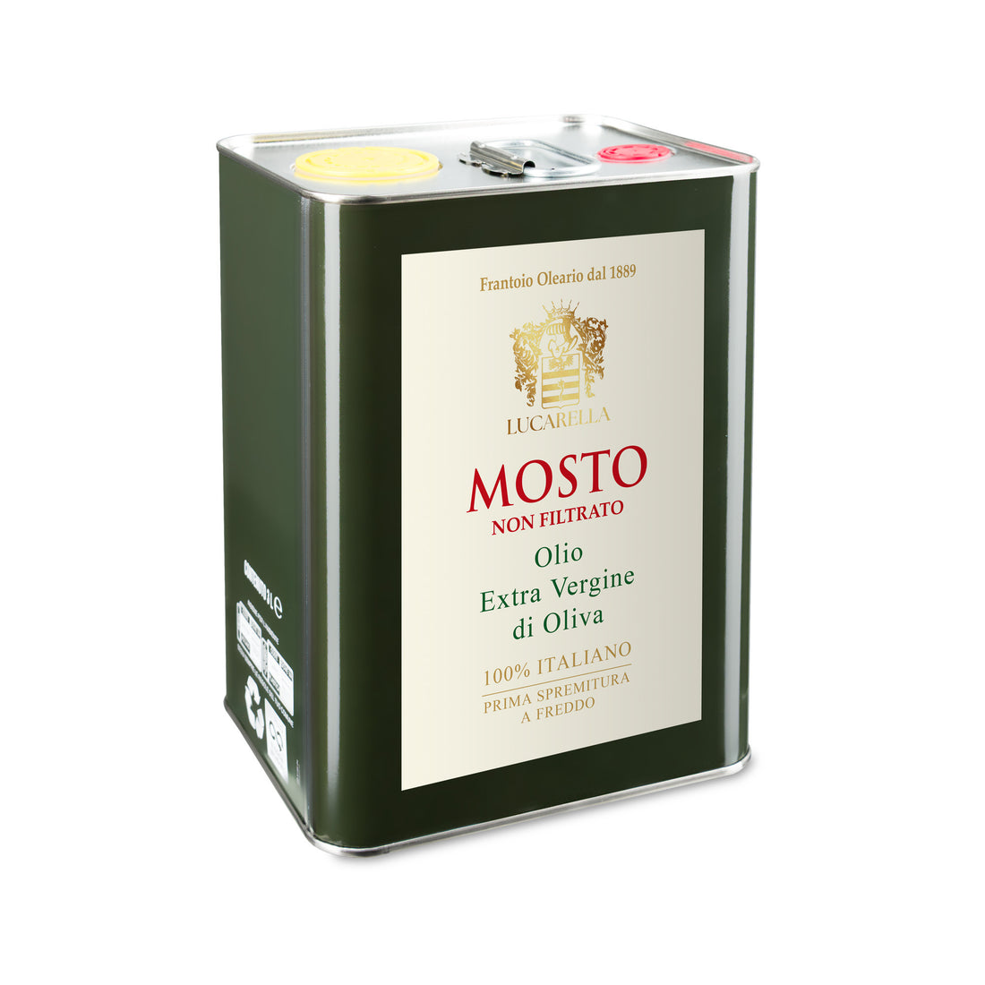 Lattina di Olio extravergine di oliva Mosto da 3 lt - L'Acropoli di Puglia